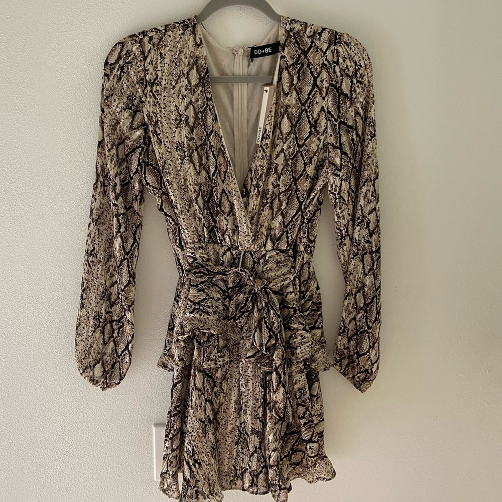 Snake Skin Dress Do be